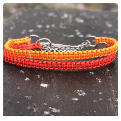 L Enkelradigt Cobra knot (50-66 cm)