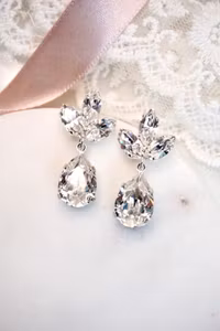 Zerbinetta øredobber S, gull eller sølv