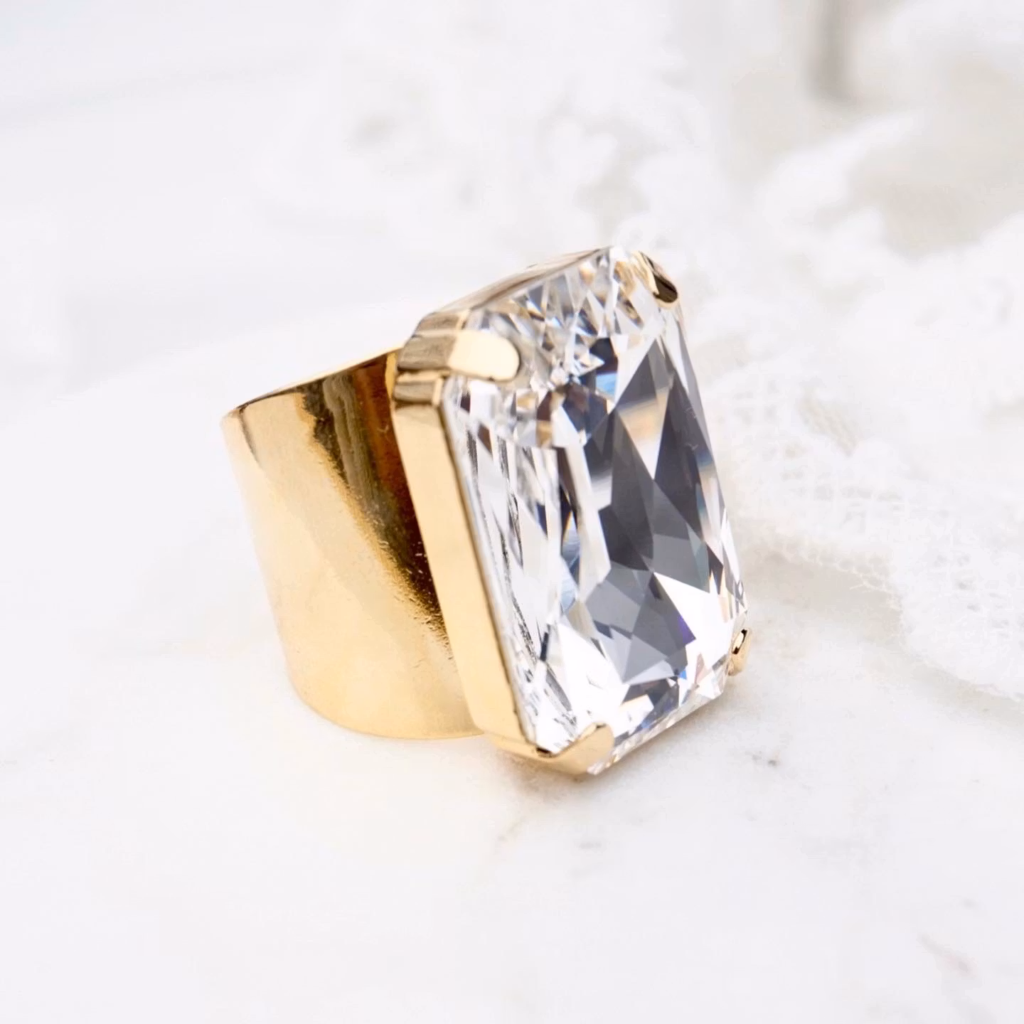 Poppea ring rektangel