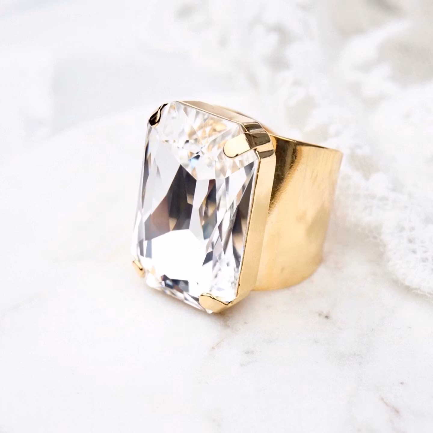 Poppea ring rektangel