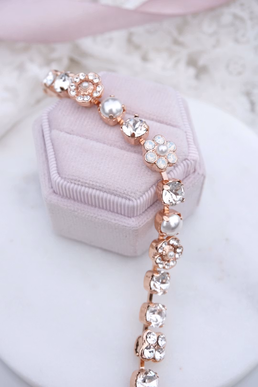Cenerentola armbånd rosegull