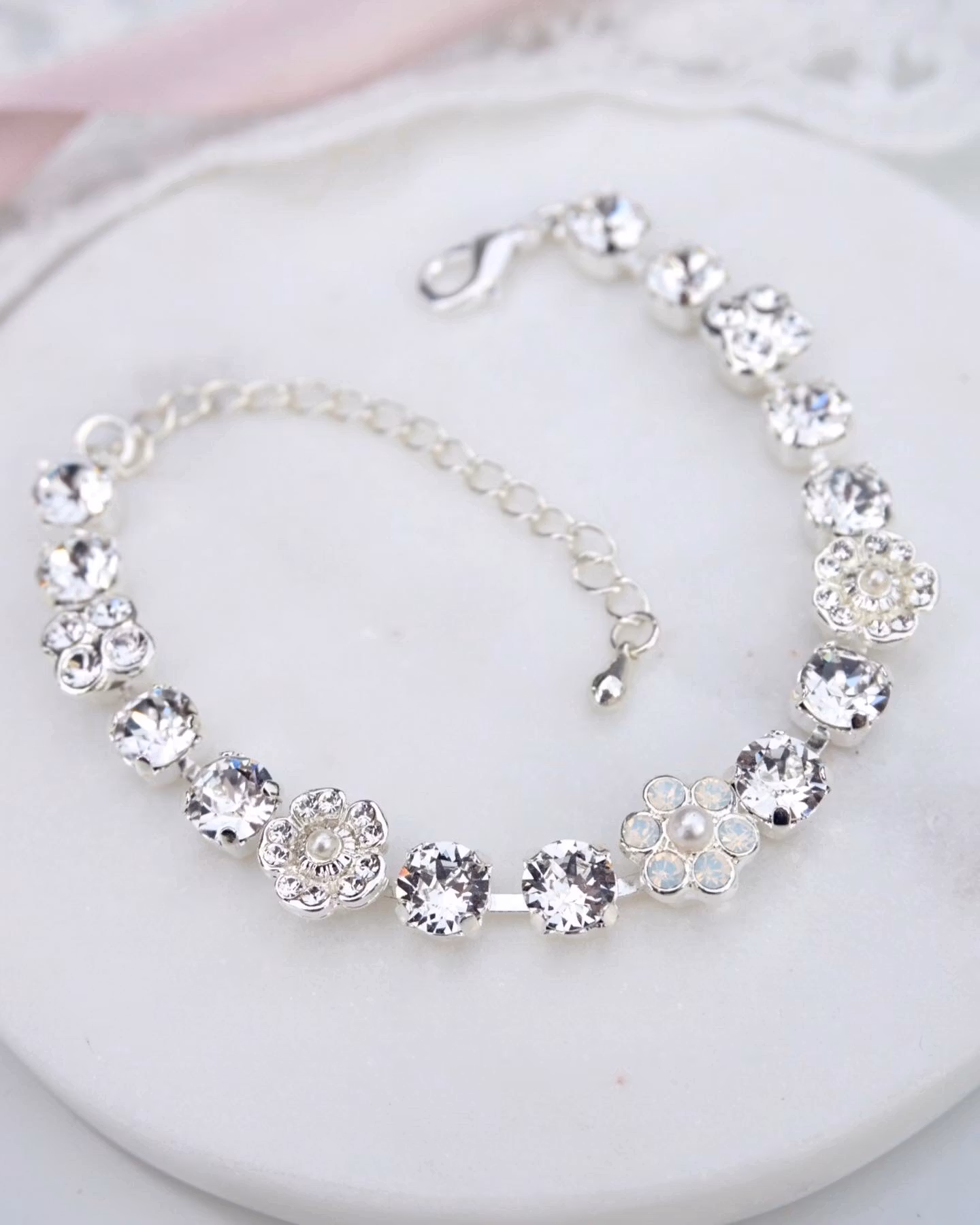 Cenerentola armbånd sølv