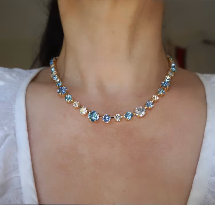 Donna smykkesett kjede og armbånd
