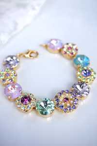 Fantasiarmbånd 2, gullinnfatning