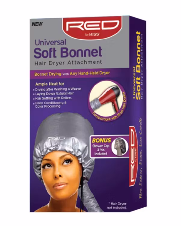 Red By Kiss Universal Soft Bonnet Hair Dryer Attachment