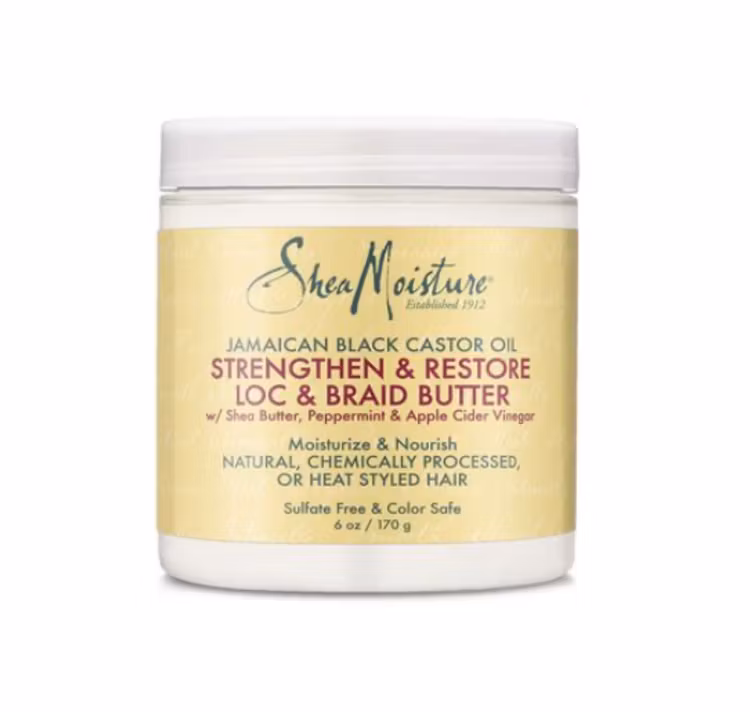Shea moisture Jamaican Black Castor Oil Strengthen And Restore Loc And Braid Butter