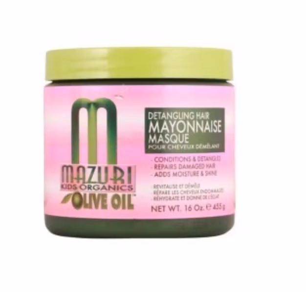Mazuri Olive Oil Detangling Hair Mayonnaise Masque