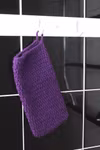 Crochet Wash Mitt / Crochet Bath Mitt / Stickad Duschvante/ Wash Glove Washcloth/ gant de toilette au crochet  #Lila