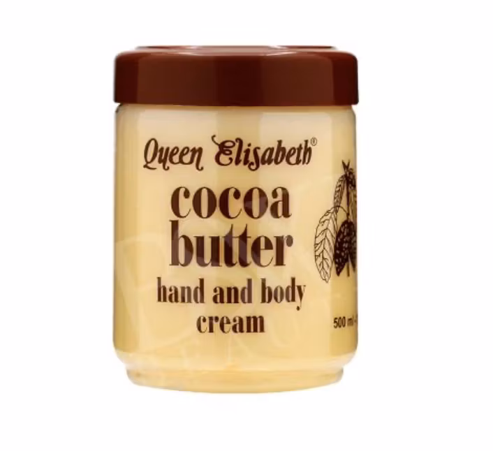 Queen Elizabeth Cocoa Butter Hand and Body Cream 500 ML