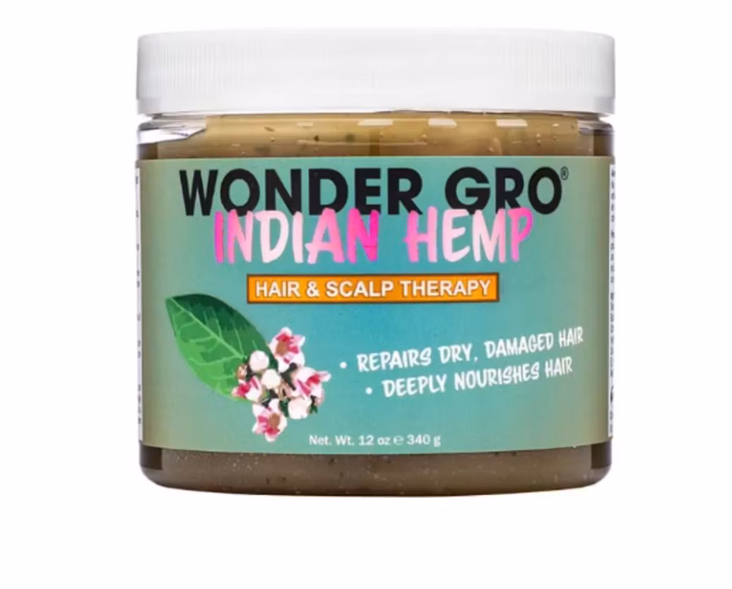 Wonder Gro Indian Hemp Hair & Scalp Therapy 340g