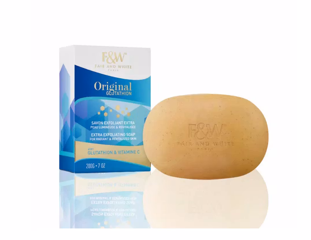 Fair & White Original Glutathion Extra Exfoliating Soap 200g