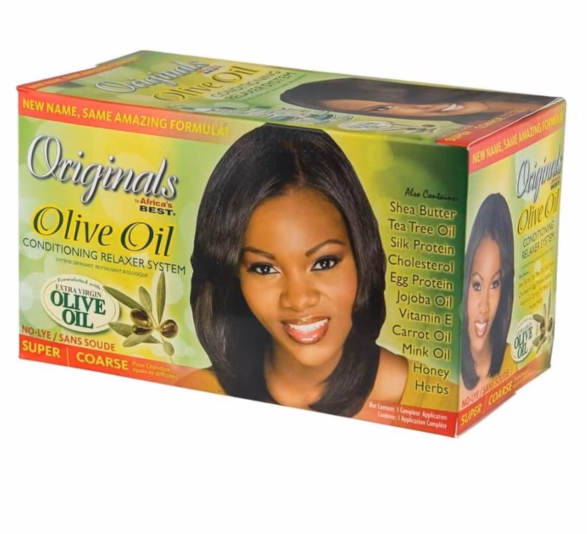 Organics Olive Oil No Lye Conditioning Relaxer Super