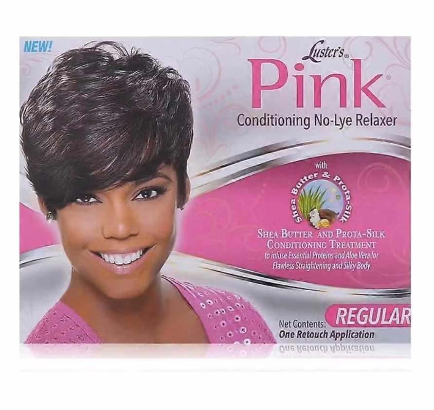 lusters pink relaxer Regular