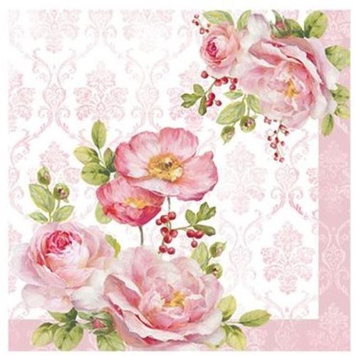 Servetter "Floral Damask"