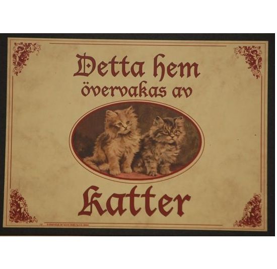 Tavla (kloka ord) "Vakande katter"