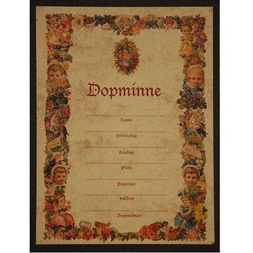 Tavla (kloka ord) "Dopminne"