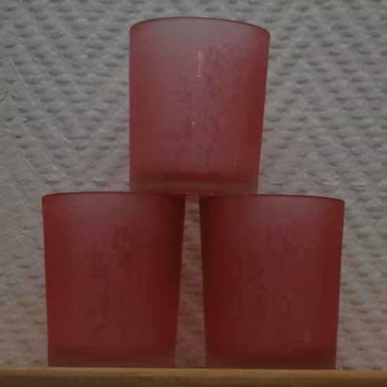 Glaslykta "Rosa"