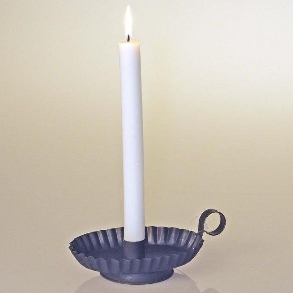 Ljusstake "Antikgrå"