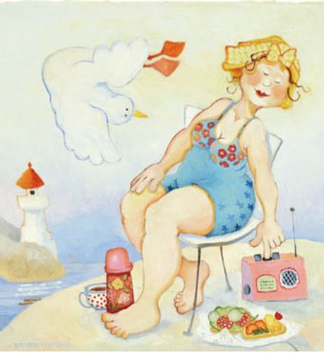 Kort BL "Sommar, sommar"