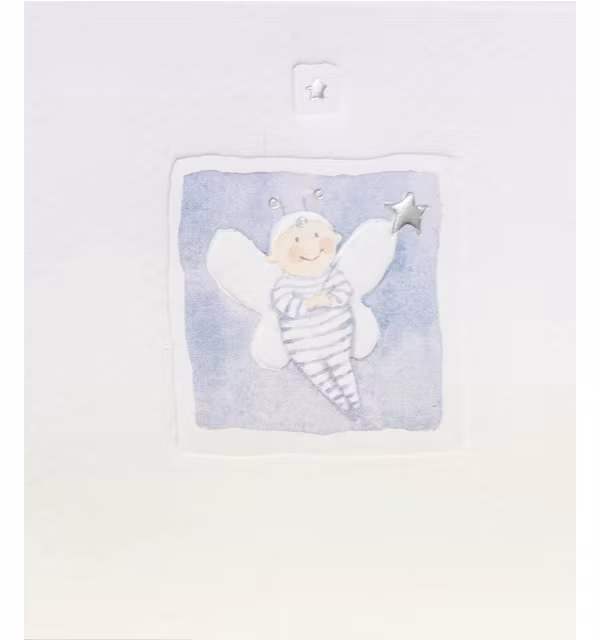 Kort Baby blå