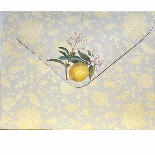 Blomsterkort "Citron"