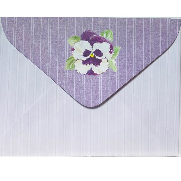 Blomsterkort "Viol"