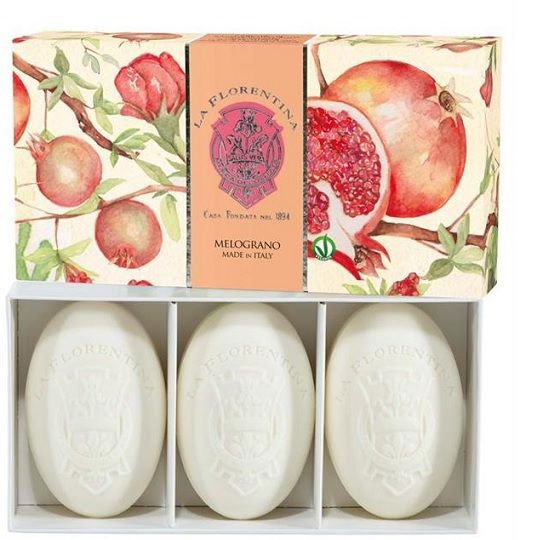 Tvål 3-pack "Granatäpple"