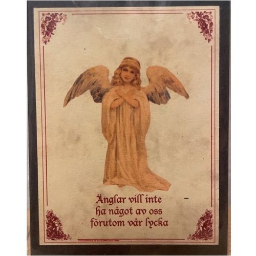 Magnet "Änglar vill inte..."