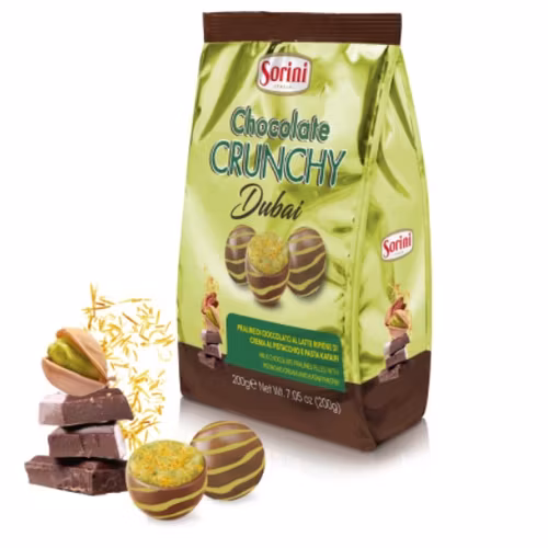 Choklad "Crunchy Dubai" påse 200g
