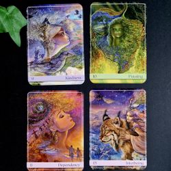Nyhet- Angelic Vibrations Oracle Cards