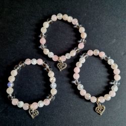 Solkristallen-Armband Kärlek