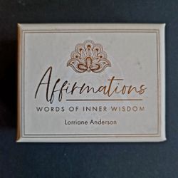Affirmations - words of inner wisdom