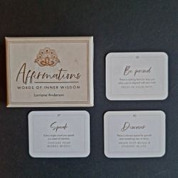 Affirmations - words of inner wisdom