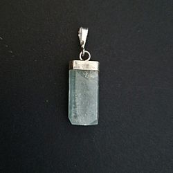 Hänge Akvamarin med sterling silver