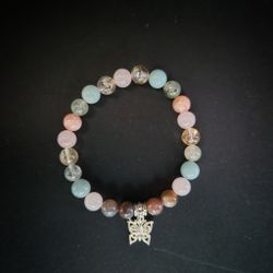 Sommarens Solkristallen-armband: Fjäril