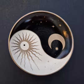 Höstens rökelseställ Yin & Yang
