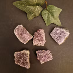 Vinterns sten-Ametist-kluster