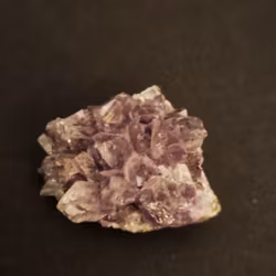 Vinterns sten-Ametist-kluster