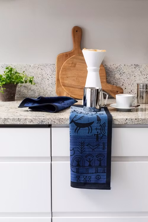 Österled handduk 35X50,100% Ekologisk Bomull