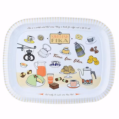 Plåtbricka, Swedish Fika