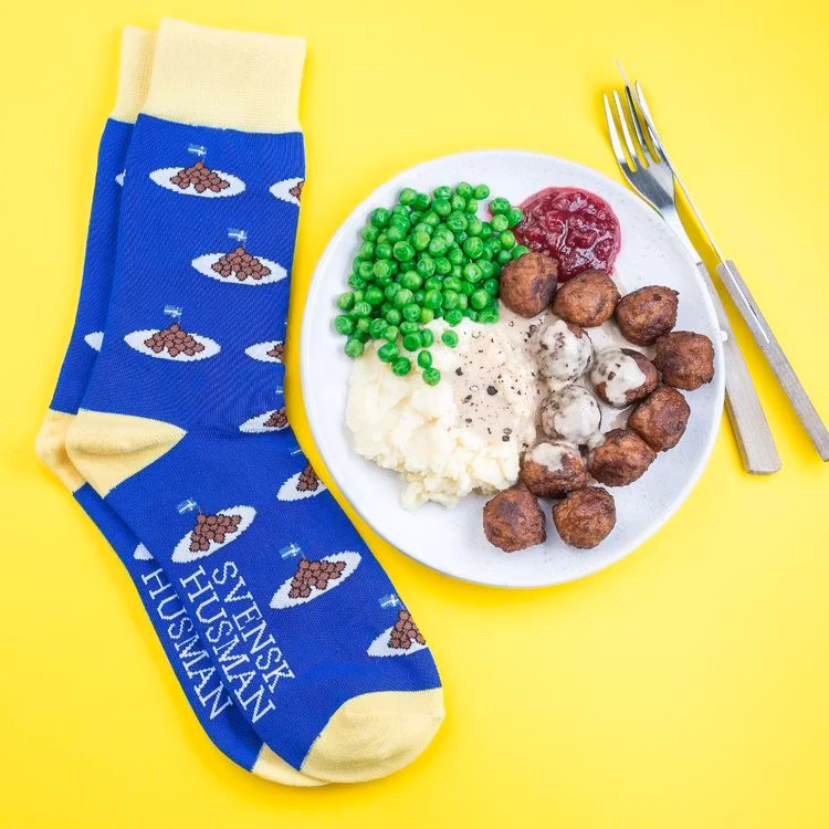 Strumpor: Köttbullen Unisex