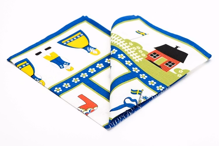 Kökshandduk Sverigesymboler