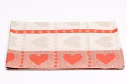 Kökshandduk hjärta