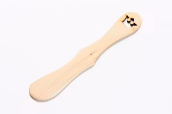 Smörkniv Krona, Handgjord med laser, 17 cm