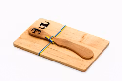 Smörgåsplatta med Smörkniv Vikingaskepp