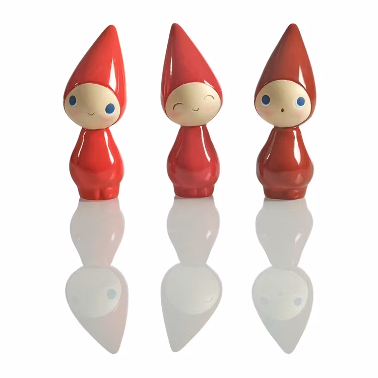 Peggy körsbär / jordgubb / hallon, 6cm