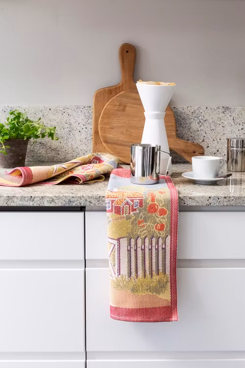 Mitt Sverige handduk 35X50, 100% Ekologisk Bomull