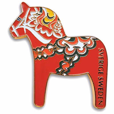 Magnet i metall 5,5 x 5,5 cm