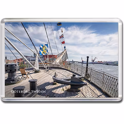 Magnet Göteborg/skeppsvy, acrylplast