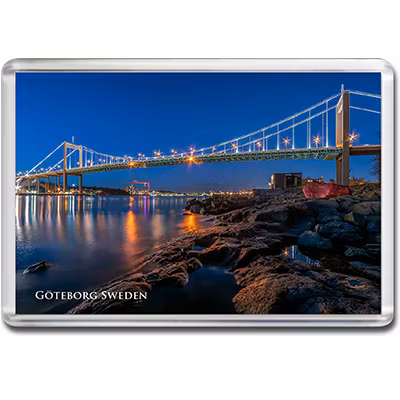 Magnet Göteborg/Älvsborgsbron, acrylplast